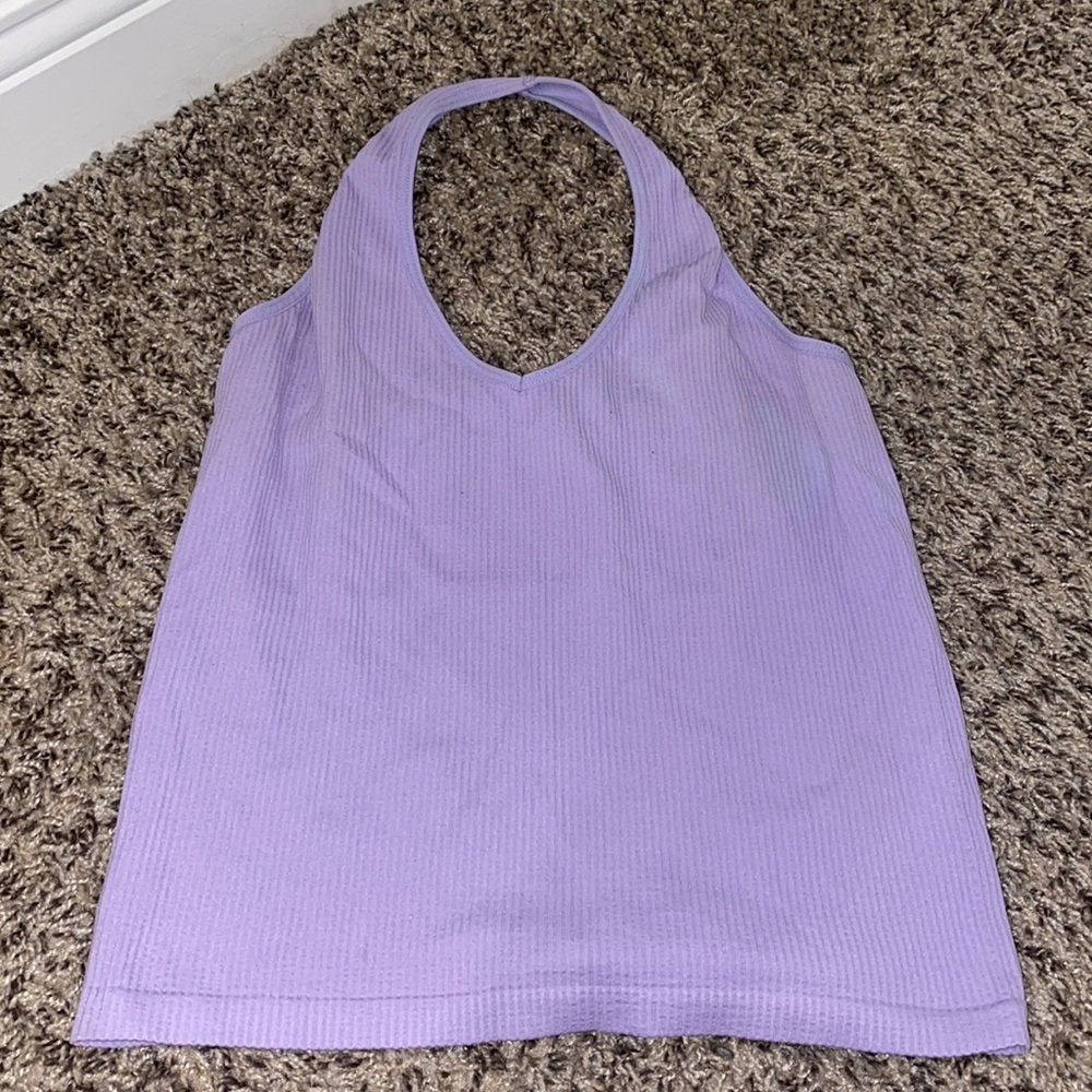 Light purple halter top